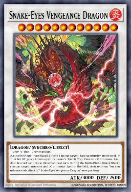 Snake-Eyes Vengeance Dragon
